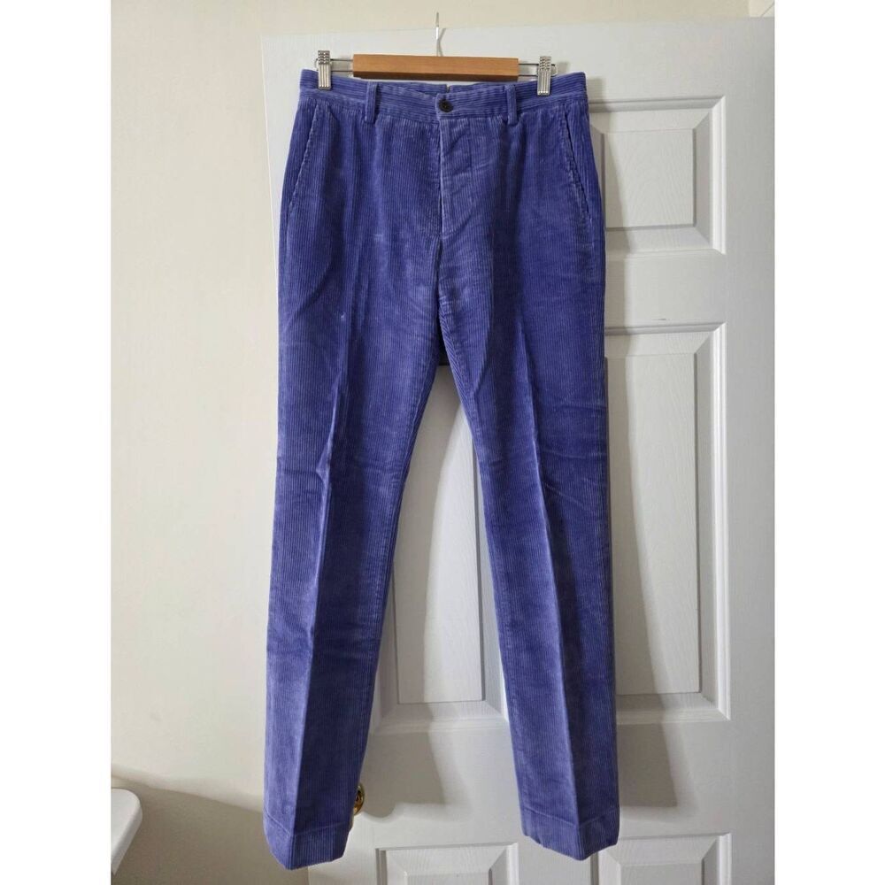 SID MASHBURN Field Pant Lavender Corduroy 31/32 $295